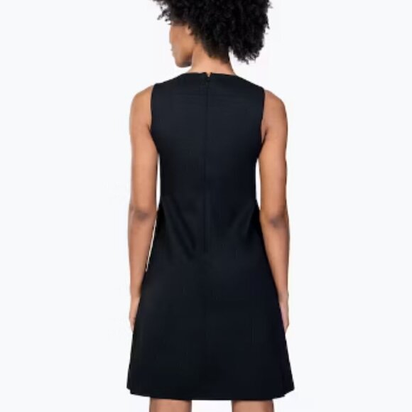 Ministry of Supply Kinetic A-Line Dress in Black sz 0 - Picture 2 of 5